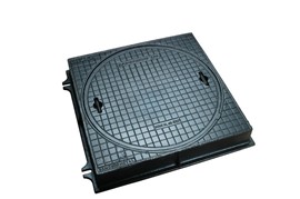 SEWER COVER TYPE 227 (600x600/ø 600) Carrying capacity: 400kN